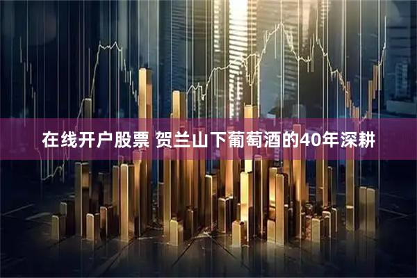在线开户股票 贺兰山下葡萄酒的40年深耕